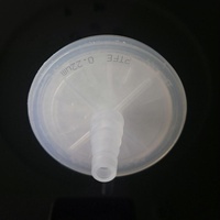 Filtres de laboratoire jetables en PTFE hydrophobe de 50 mm, 60 mm, 0,22 μm, non stériles, pour la protection des pompes de ventilation des fermenteurs