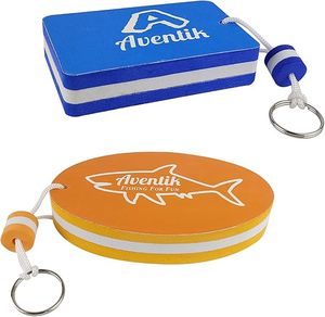 フローティングキーリングダーク軽量ウォーター浮力キーチェーンEVAフォームボートキーチェーンウォータースポーツ用 - Product Image 4