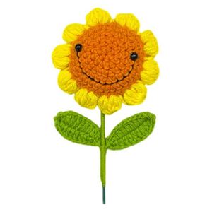 Llavero de Corazón de San Valentín Mini Lindo Tejido a Crochet Personalizado al por Mayor, Amuleto de Bolsillo de Punto para Regalo de Amor de Navidad - Product Image 1