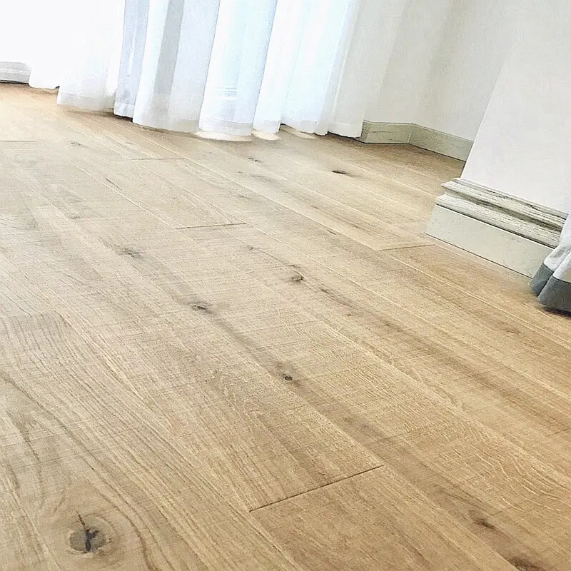 Rifornimento della fabbrica pavimenti in legno massello all'ingrosso pavimenti in legno a 3 strati pavimenti ingegnerizzati in rovere bianco