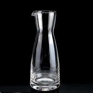 Atacado Clear Crystal Glass Carafe 500ml 16oz para vinho ou uísque
