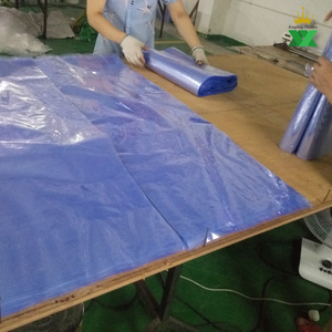 Aluminium folien verpackung Kunststoff rollen beutel Verpackungs beutel Poly olefin Werks bestand Multi Size Custom Clear Schrumpf folien rollen - Product Image 5