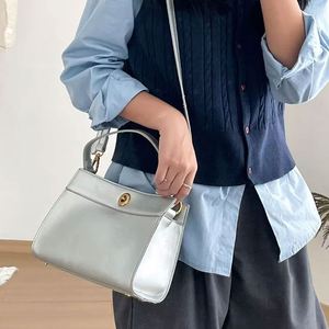 New Simple Fashion Hand Bags <b>Square</b> Solid Mini Tote Bag PU Luxury Versatile Shoulder Bags for Women 2025 - Product Image 3