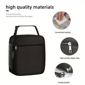 Large Capacity <b>Insulated</b> <b>Lunch</b> Bag, Aluminum Foil Thickened Waterproof Portable <b>Lunch</b> <b>Box</b> Bag for Students Office Workers - Product Image 5