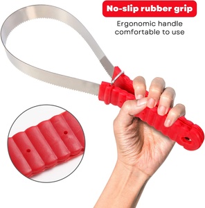 Horshi Heavy-Duty Shedding <span class=keywords><strong>Blade</strong></span> Paardenborstel Schraper Roestvrijstalen <span class=keywords><strong>Curry</strong></span> Kam Schuur Voor Honden (Één Lus) - Product Image 2