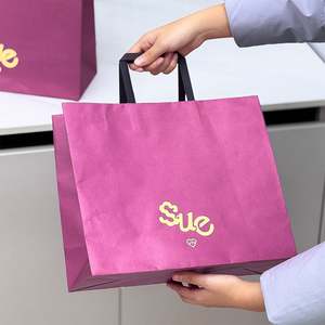 Customized Eco-Friendly <b>Biodegradable</b> Recyclable Toy Gift Bag with Twisted Handle Personalized Logo Packaging Kraft <b>Paper</b> Bag - Product Image 4