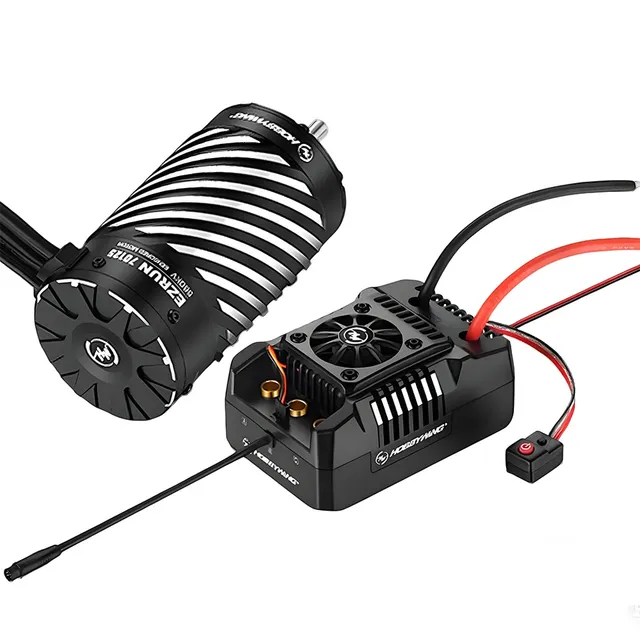 Hobbywing EZRUN MAX4 HV 300A Sensored ESC 70125SD 560KV Brushless Motor Powerful for 1/5 RC Car Truck On-road Racing Climbing