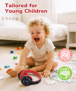 Kleinkinder-Kopfhörer <span class=keywords><strong>IClever</strong></span> BTH27 Lautstärkebegrenzt Over-Ear Lange Akkulaufzeit Einstellbare Faltbare Kopfhörer für Kinder - Product Image 3