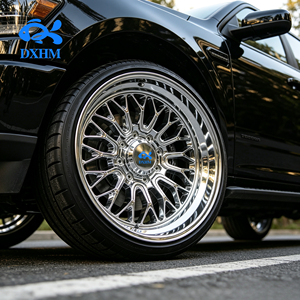 ล้อรถบรรทุกแบบ Deep Dish ขนาด 20 22 24 นิ้ว 6x139.7 สีเงินโครเมียมแบบกำหนดเอง สำหรับรถกระบะ SUV Ram - Product Image 4