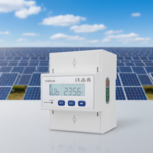 YADA YDS60-80 CE UKCA RCM認証 RS485 Modbus LCD DINレール取り付け型デジタル三相電力計 0.5/1.0精度 80A - Product Image 1