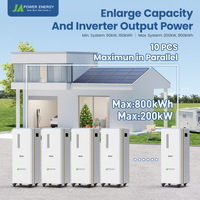 Système de stockage d'énergie domestique avec onduleur hybride Deye intégré JApower 12kW 32kWh monophasé tout-en-un ESS pour l'énergie solaire