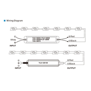 Lámpara de Pared Súper Delgada IP67 para Exteriores, 12V 24V, Impermeable, Fuente de Alimentación LED de Aluminio Individual para Caja de Luz, Espejo de Baño - Product Image 5