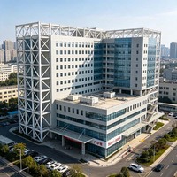 Approvisionnement unique pour bâtiments hospitaliers multi-étages en structure acier à longue durée de vie et résistants à la corrosion