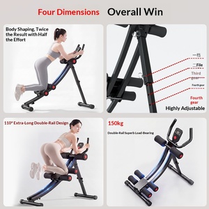 Appareil de musculation abdominale pour la maison, entraîneur ABS, équipement de fitness pour tonifier la partie inférieure du dos et développer un six-pack, outil ultime - Product Image 4