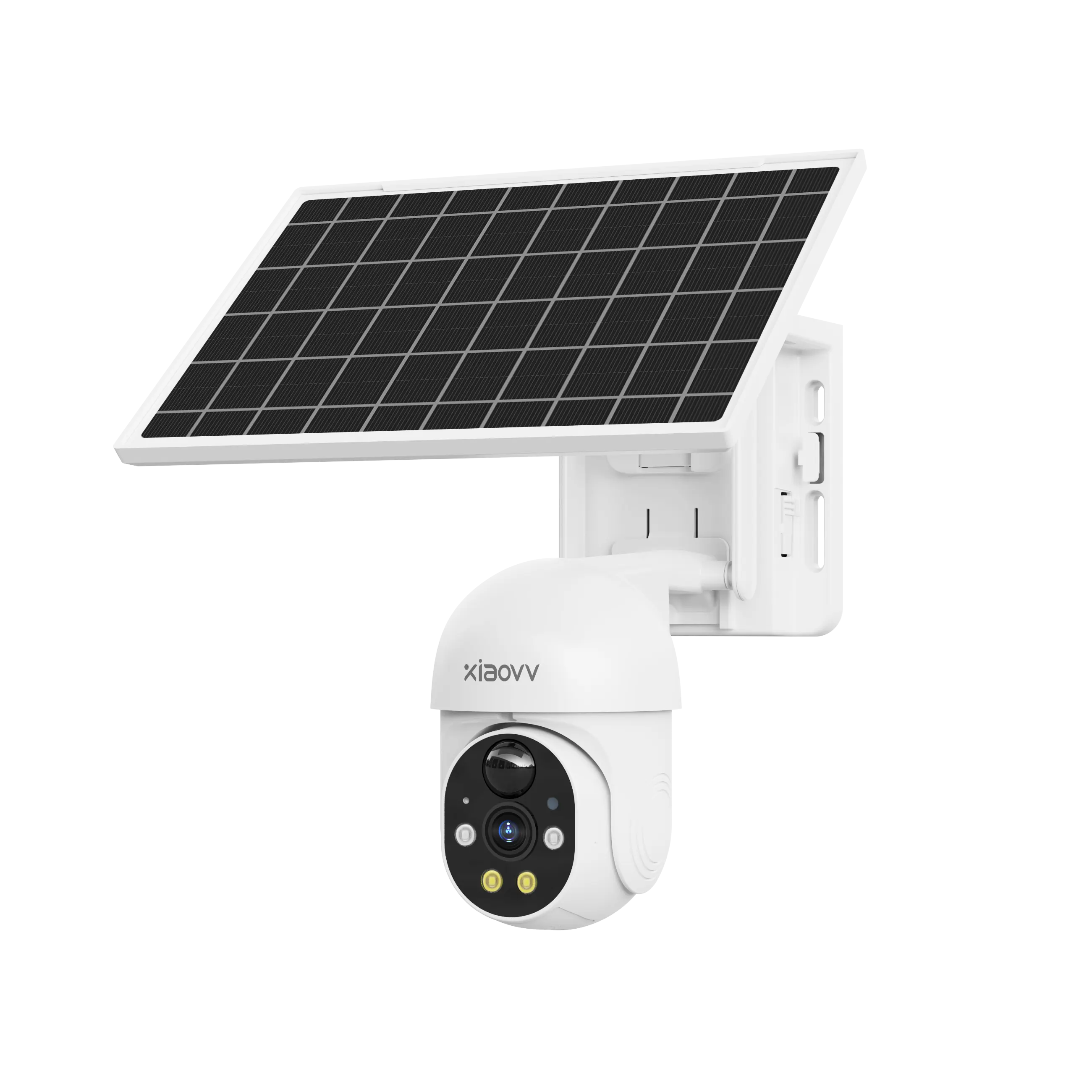 Xiaovv P6ProソーラーカメラPIR人間の形の検出屋外ワイヤレスWiFiセキュリティカメラ低消費バッテリー電源自動