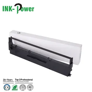 INK-POWER 12,7mm kompatible LQ310 LQ-310 LQ 310 LX310 LX-310 LX 310 schwarze Tinta-Farbband kassette für Epson-Drucker