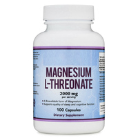 Triple Magnésium Complex Capsules Glycinate de magnésium Malate & Citrate Relaxation musculaire Supplément de magnésium