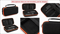 25*14*8Cm Casing Penyimpanan Kekuatan Tarik Kuat Tahan Benturan Tahan Lama Tas Organizer Pelindung Cangkang Keras Karet Portabel JBL