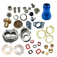 Service de fraisage CNC 5 axes sur mesure, pièces de précision en acier inoxydable et aluminium, pièces de rechange usinées CNC