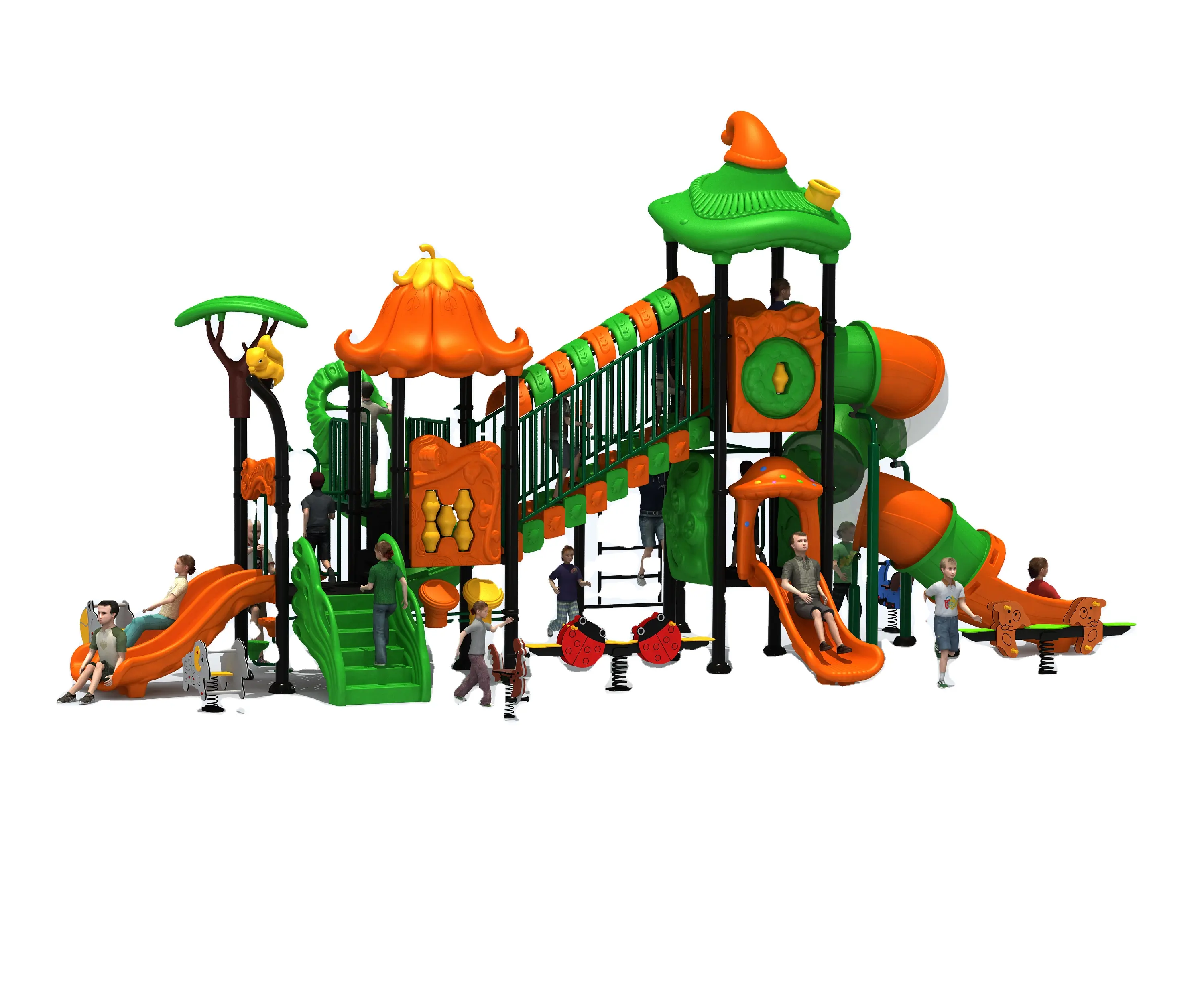 Lemfun Kids Outdoor Play equipment With TUV Certification For Sale