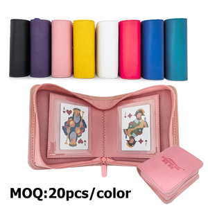 Modernqiu Raccoglitore per Carte TCG Personalizzato con Design a Tasca Singola, in Pelle con Logo Goffrato, Album Colorato per Carte - Product Image 2