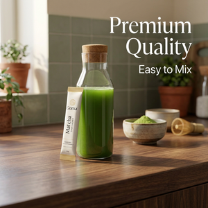 Barras de Matcha con Jengibre para Refuerzo Inmunológico, Preparación Fría o Caliente, para Hogar y Oficina, Marca Privada, OEM, ODM, Venta al por Mayor, Grado 1A-7A - Product Image 1