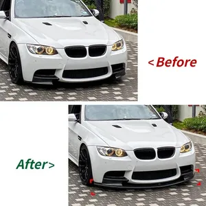 ลิ้นกันชนหน้ารถยนต์ StarNav สำหรับรถยนต์ซีรีส์ 3 รุ่น E90 E91 E92 E93 ปี 2007-2013 สำหรับ M3 สปอยเลอร์ดิฟฟิวเซอร์กันชนป้องกันชุดแต่ง - Product Image 1