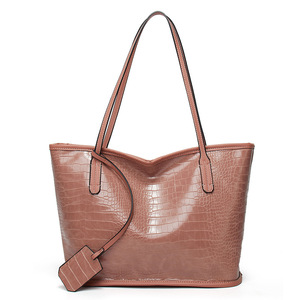 Women's <b>Tote</b> Shoulder Bag PU Leather Zipper Vintage Daily Office Career Black Gray Red - Product Image 2