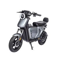 Moto électrique de tourisme pour adultes 2000W 72V, scooter électrique au lithium, 50-70 km/h, autonomie 80-145 km, batterie Li-FePO4, modèle Jiata U2 en acier