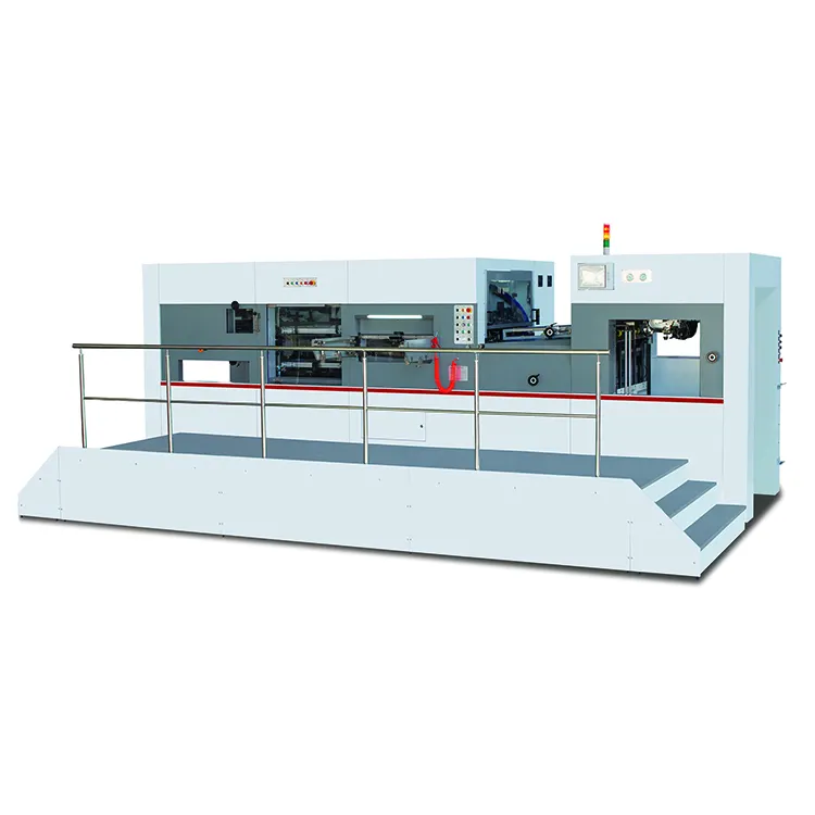 Máquina de corte de alta velocidade impressão e die máquina de corte cama plana die máquina de corte