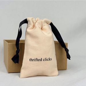 Fashion Friendly Cotton <b>Canvas</b> Drawstring Bag Colorful Pouch Bag - Product Image 6