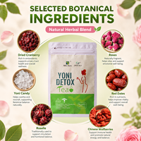 Sachets de Tisane Détox Yoni pour le Bien-être Féminin Quotidien – Rose, Canneberge, Dattes Rouges – Marque Privée, Vente en Gros, Approvisionnement en Vrac Direct Usine
