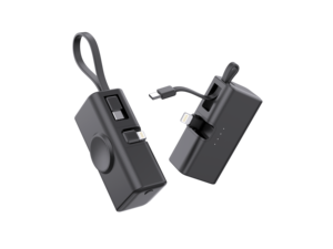 The 5000mAh Multi-Function Power Bank – Magnetic Wireless <b>Charger</b>, Built-in <b>Cables</b>, and Watch <b>Charger</b> All in One Compact Design - Product Image 2