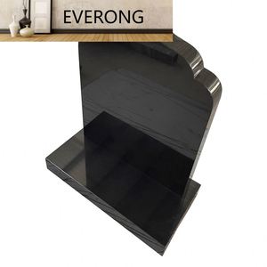 <strong>Cheap</strong> Custom Design Muslim <strong>Headstone</strong> Upright Blank <strong>Grave</strong> Tombstone Polished New Mongolia Black Granite Islamic <strong>Headstones</strong> - Product Image 2