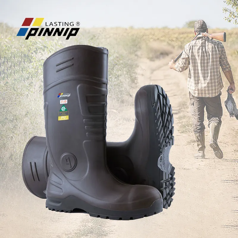 PINNIP Hunting Boots Lightweight Puncture Resistant Outdoor Work Boots Rhino Work Safety Boots