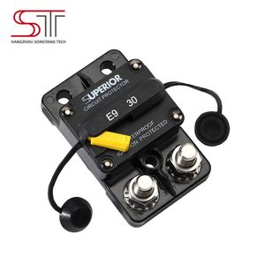 Interruptor de Circuito Eléctrico de CC de Reinicio Manual a Prueba de Agua de Alto Voltaje E9B IP67 de <span class=keywords><strong>30</strong></span> Amperios - Product Image 5