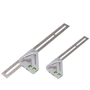 Inglete para construcción de marcos, herramientas de carpintero, regla triangular para carpintería, Regla de medición cuadrada de velocidad de acero - Product Image 6