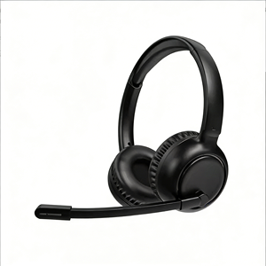 Auriculares Inalámbricos Over-Ear, Audífonos BT 5.5, Micrófono Integrado, Carga Tipo-C, 10 Horas <span class=keywords><strong>de</strong></span> Reproducción, para Oficina, Centro <span class=keywords><strong>de</strong></span> Llamadas y Uso Diario - Product Image 4