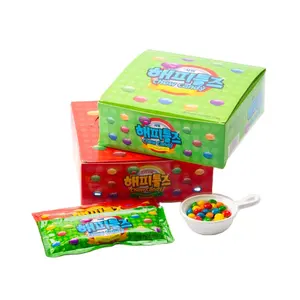 Sour Bombs Candy Supplier Fruity Chew OEM ODM Bulk Jelly Bean Candy sour patch dulces sweets bulk wholesale factory