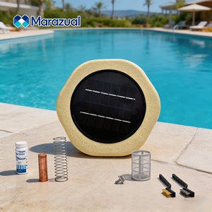 Ioniseur d'eau solaire en cuivre durable, sans produits chimiques, haute efficacité, garantie 5 ans, <span class=keywords><strong>pour</strong></span> grandes piscines extérieures - Product Image 1