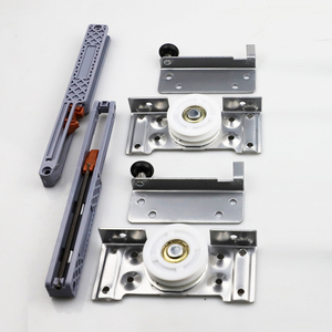 Quincaillerie de garde-robe coulissante <span class=keywords><strong>porte</strong></span> de <span class=keywords><strong>placard</strong></span> rouleau remplacement NYLON quincaillerie de meubles raccords - Product Image 1