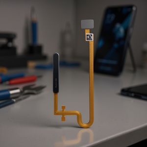 Lecteur d'empreintes digitales flexible Realme C55 en noir, câbles flexibles pour téléphone portable - Product Image 3