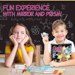 ديي المشكال الحرفية عدة مع المنشور ، الوهم البصري تجربة العلوم التعليمية لعبة الجذعية - Product Image 3