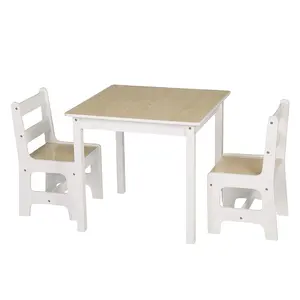 Groothandel Draagbare Eco Klein Hout Lezen Leren Spelen Kinderen Studie Tafel Voor Kinderen, Kind Tafel En Stoel Set