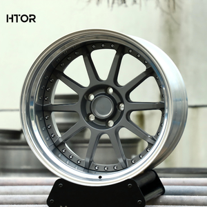 HTOR Nuevas Llantas de Aluminio Forjado de Dos Piezas Pulido de 19-22 Pulgadas 5x130/120 con Diseño Cóncavo Profundo para S Z06 Viper DBS SL63, 4 Piezas - Product Image 1