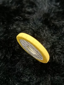 Coussinets de flûte en feutre de laine jaune en gros, coussinets de remplacement pour flûte à 16 trous fermés, accessoires de réparation d'instruments de musique - Product Image 3