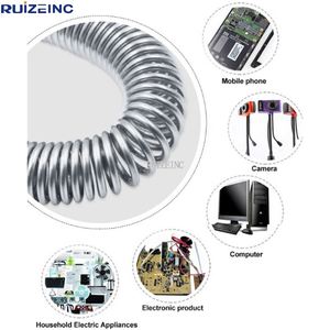 Mantenimiento portátil 10g portalápices de alambre de estaño para soldar Alambre de estaño de alto brillo de alta pureza y buena soldadura de alambre - Product Image 3