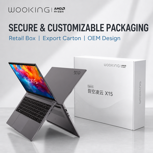 โน้ตบุ๊ก WOOKING X15Nova ขนาด 15.6 นิ้ว ดีไซน์บางเฉียบ |   เอเอ็มดี ไรซ์น รี5 5625ยู |   สมุดบันทึกธุรกิจระดับมืออาชีพ | พีซีแบบพกพาที่มีน้ำหนักเบา - Product Image 2