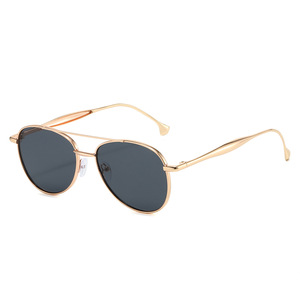 Gafas de Sol Unisex de <span class=keywords><strong>Metal</strong></span> Estilo Piloto, Protección UV400, Diseño Moderno y a la Moda para Exteriores - Product Image 2