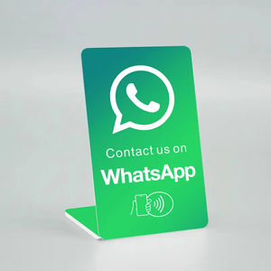 Google Review Stand Boost Commentaires des clients avec Tap & <span class=keywords><strong>Scan</strong></span> <span class=keywords><strong>QR</strong></span> Fonctionne sur <span class=keywords><strong>iPhone</strong></span> et Android - Product Image 4